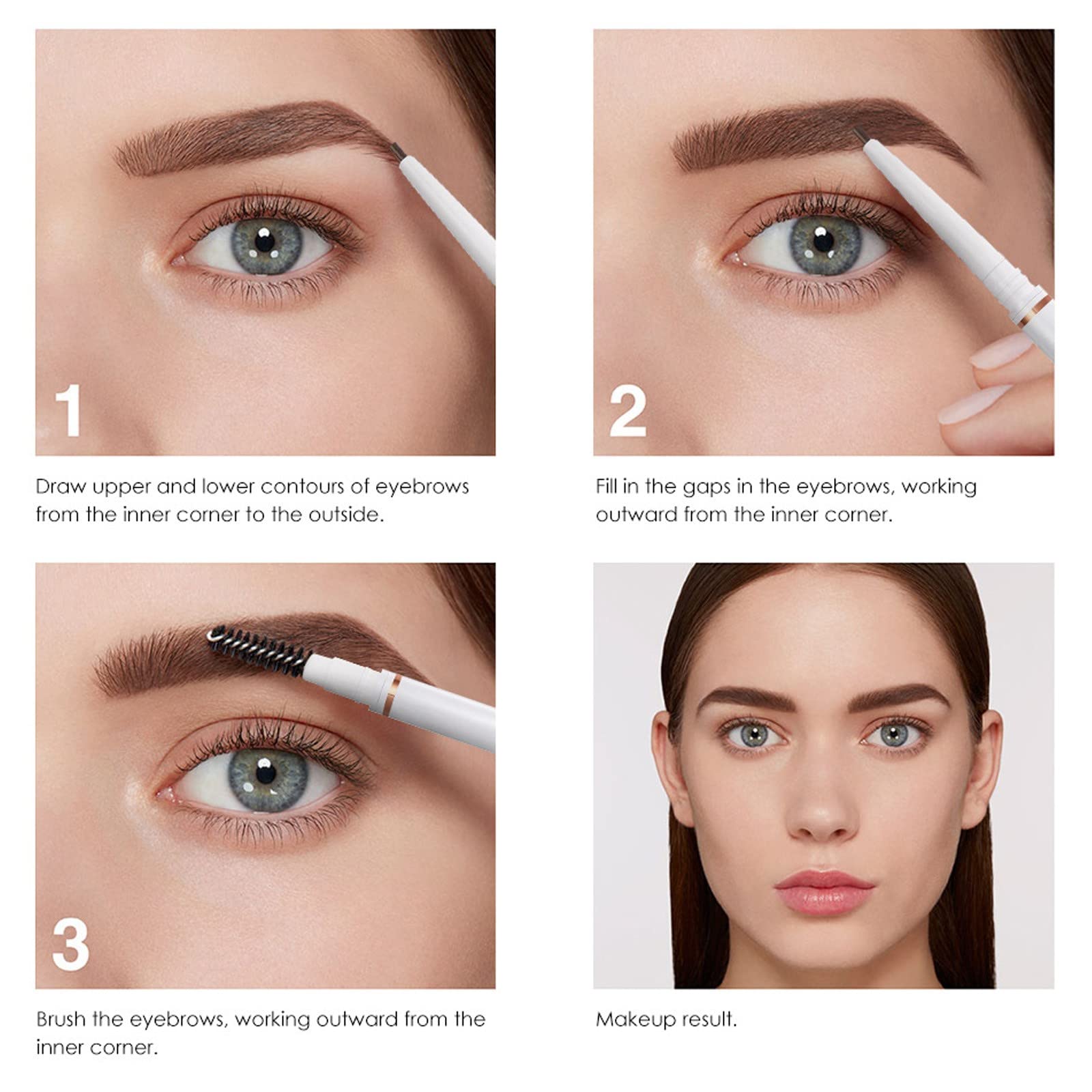 Набір для брів водостійкий стійкий натуральний олівець для брів без чотирьох кольорів Nab Ламінація для брів C One Size, фото №6 Набір для брів водостійкий стійкий натуральний олівець для брів без чотирьох кольорів Nab Ламінація для брів C One Size, фото №6