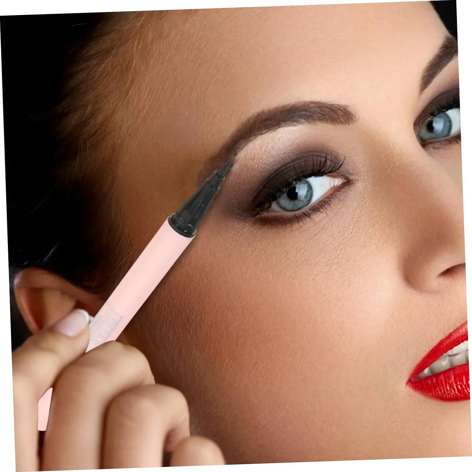 Подводка для глаз Angoily 2St черный жидкий, фото №3