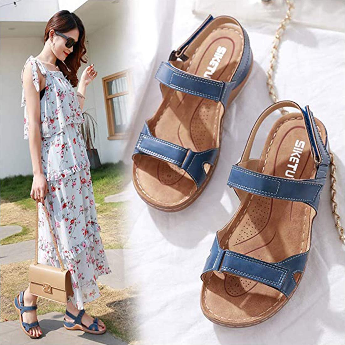 Босоножки CrEev Ортопедические Открытый Носок Премиум Дышащие Нескользкие, фото №6 Босоножки CrEev Ортопедические Открытый Носок Премиум Дышащие Нескользкие, фото №6