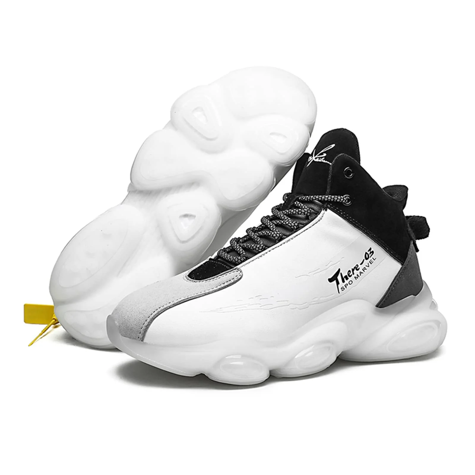 Кроссовки Мужские Кожаные Кроссовки для Бега Теннисные Кроссовки Дышащие Легкие Нескользящие Спортивные Кроссовки для Тренажерного Зала Фитнеса Уличные Кроссовки Модные Кроссовки для Бега Дорожные Кроссовки для Отдыха, фото №1