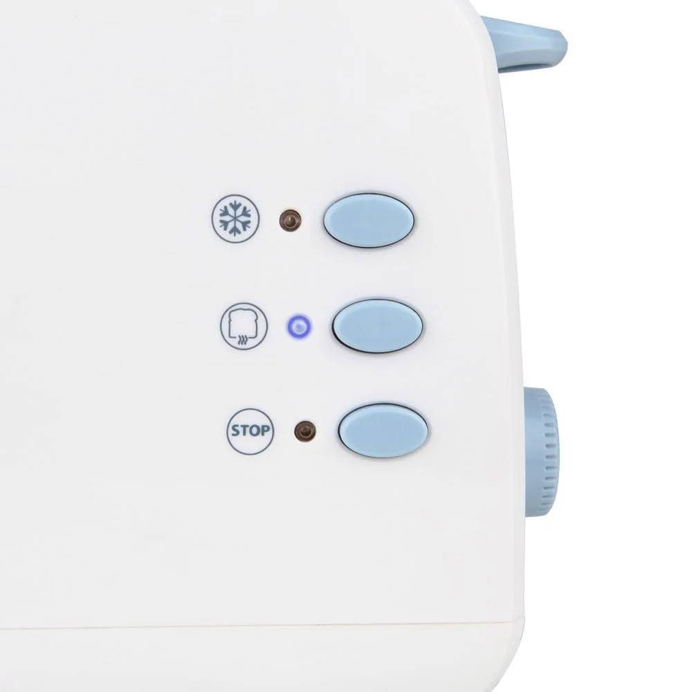 Тостер Orbegozo To4012, 800 Вт, 1 слот, підігрів булочок, холодні стінки, білий, з піддоном для крихт, фото №5