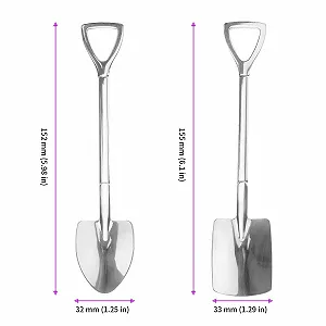Ложка Шпатель из нержавеющей стали 14 шт, 15 см synthetic.ua - Фото 1