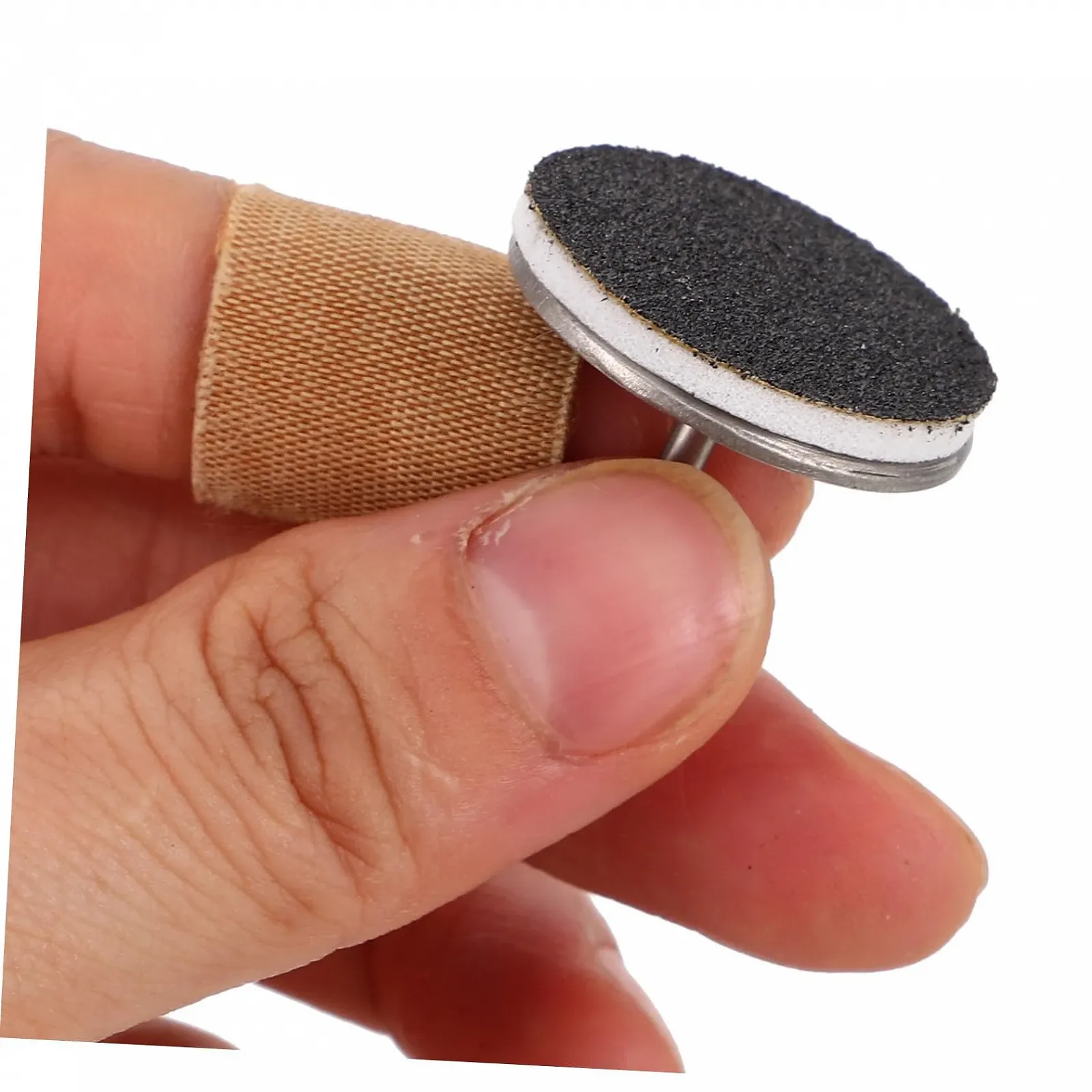 Набор шлифовальных элементов для маникюра и педикюра Healvian Sandpapier-scheiben F".r Nagelbohrer Polierwerkzeuge для эффективного удаления мозолей и ороговевшей кожи, фото №7