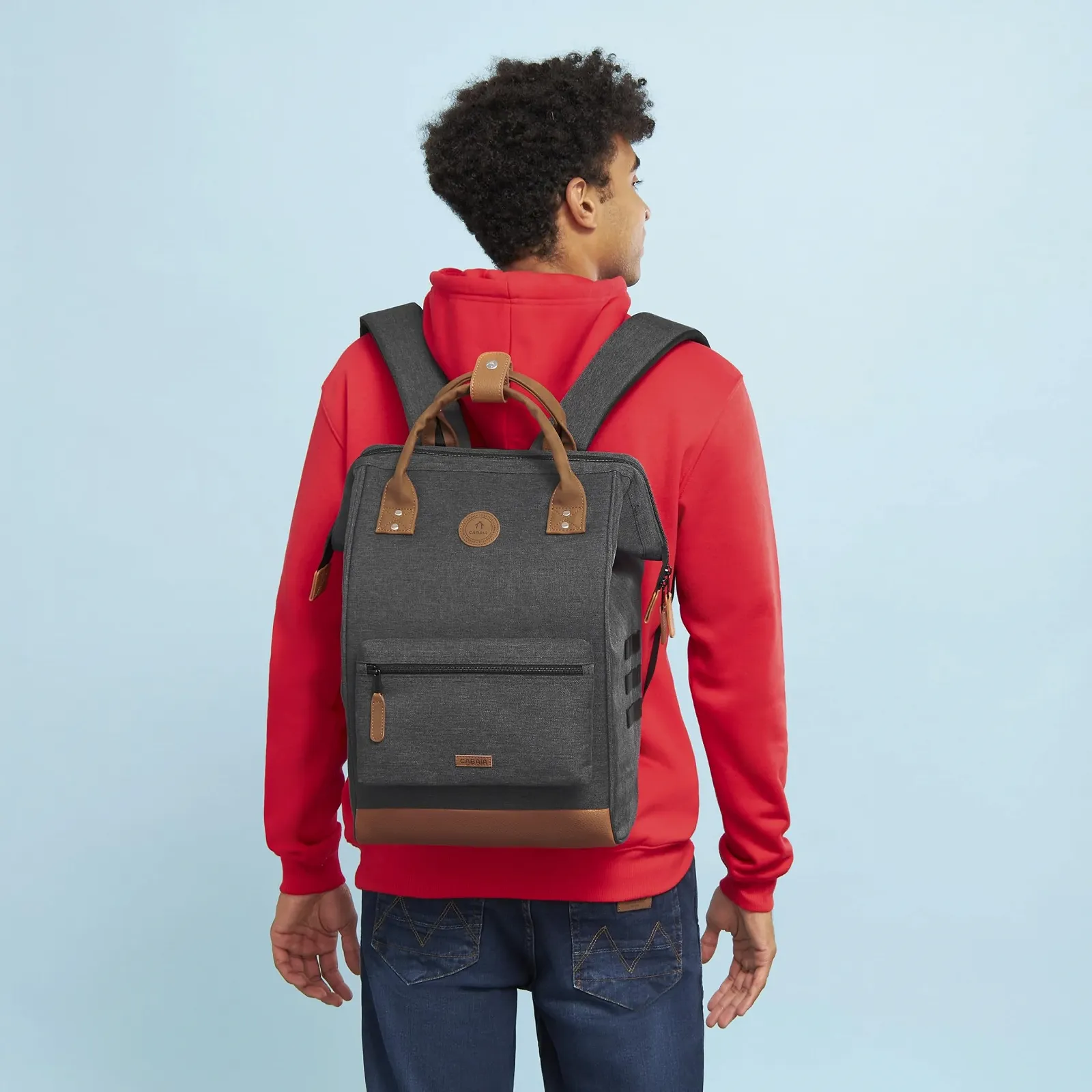 Рюкзак Cabaia Adventurer London Maxi 23L 15 дюймов Vegan Grey, фото №2 Рюкзак Cabaia Adventurer London Maxi 23L 15 дюймов Vegan Grey, фото №2