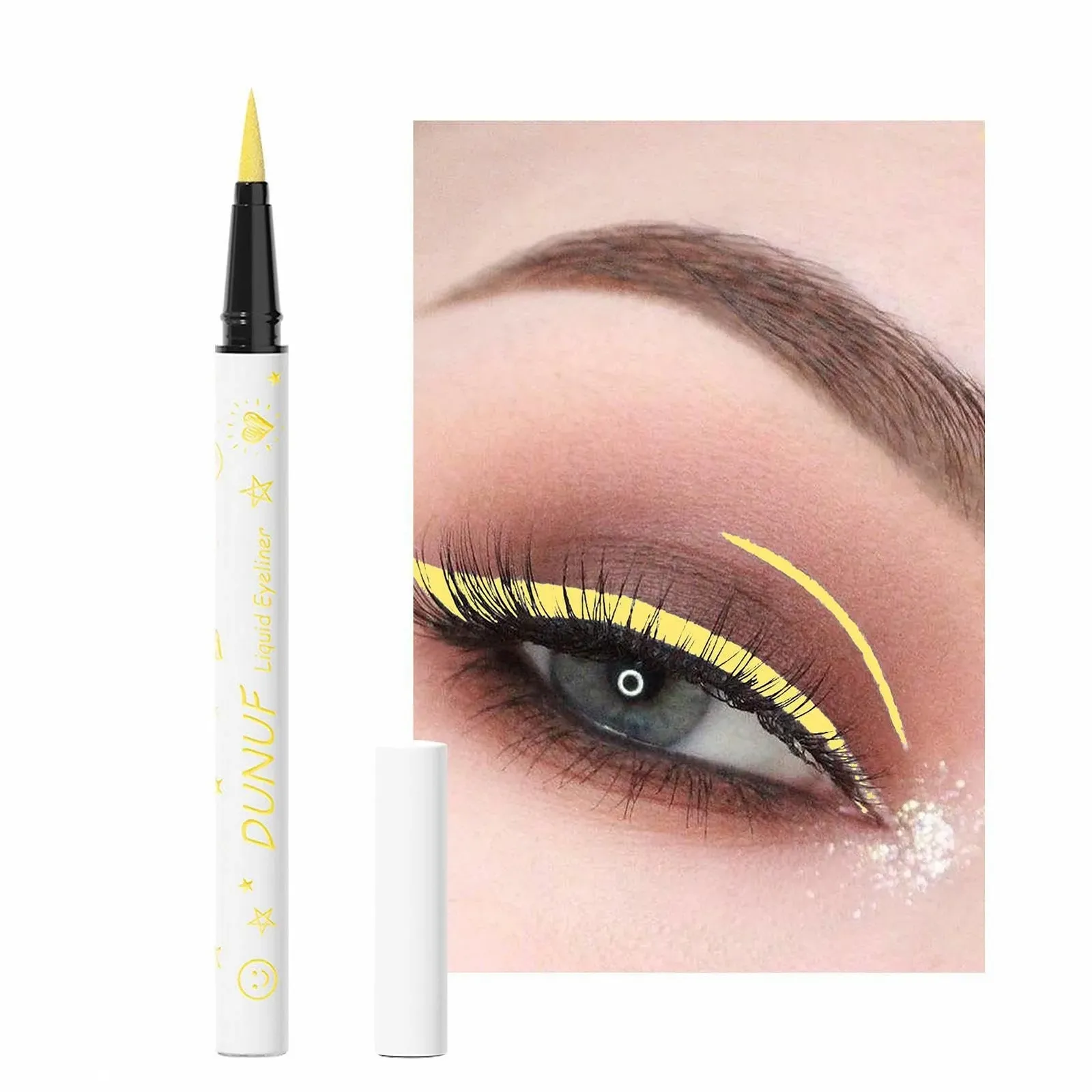 Рідка Підводка для очей, довговічна, водостійка, фото №7 Рідка Підводка для очей, довговічна, водостійка, фото №7