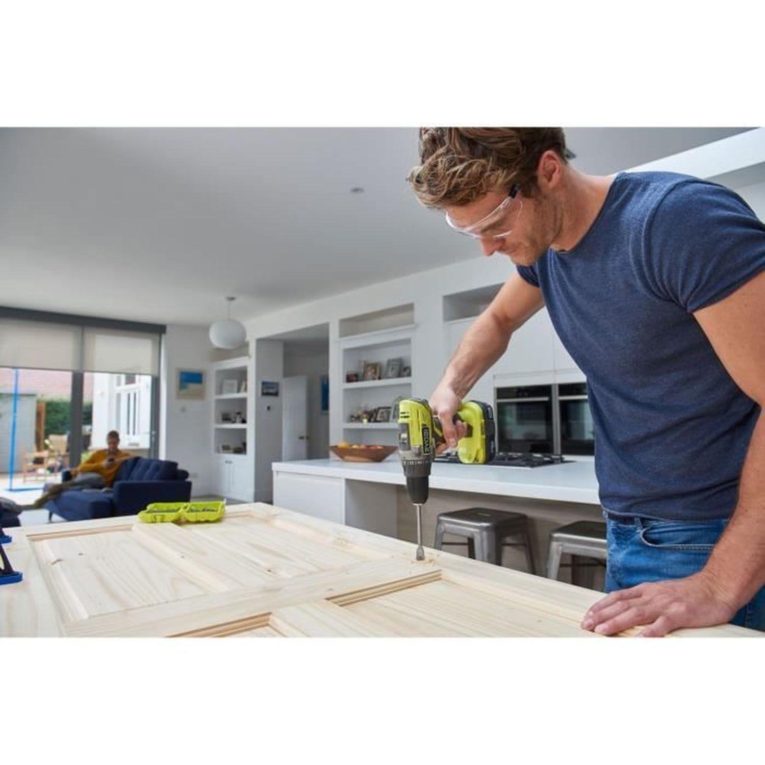 Шурупокрут Ryobi 18V Oneplus 2 LithiumPlus 4.0Ah і 1.5Ah акумулятори - 1 швидкий зарядний пристрій - R18DD3-2415BS, фото №4