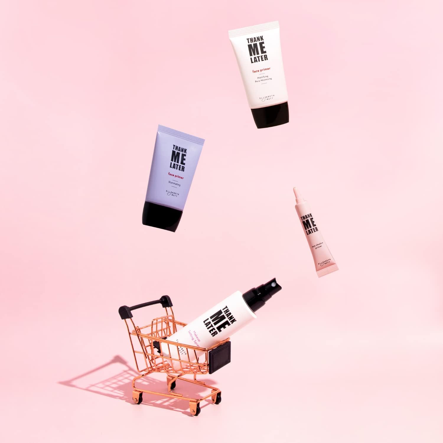 Спрей Elizabeth Mott Thank Me Later Makeup Setting Спрей для макияжа с матовым финишем и контролем жира 3.21 унция, фото №6 Спрей Elizabeth Mott Thank Me Later Makeup Setting Спрей для макияжа с матовым финишем и контролем жира 3.21 унция, фото №6