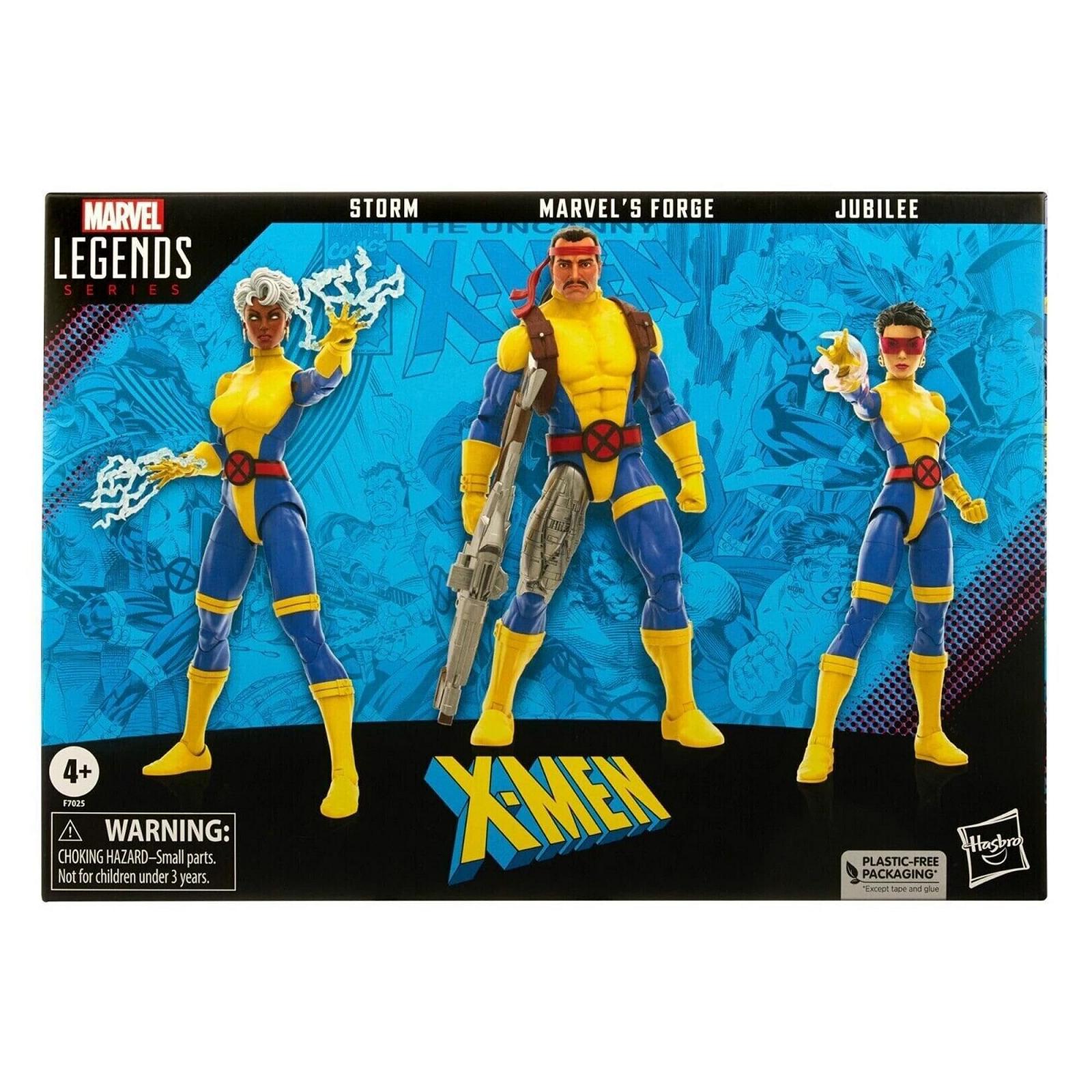 Набір екшн-фігурок Marvel Legends Forge, Storm & Jubilee X-Men, присвячений 60-річчю, 15,24 см, фото №10