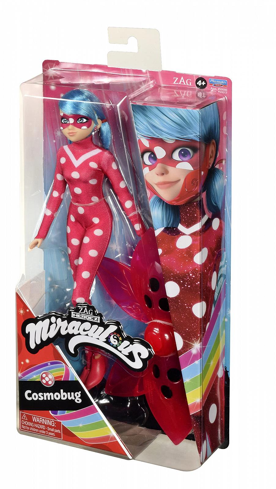 Лялька Miraculous Ladybug & Cat Noir Cosmobug 50017, фото №2