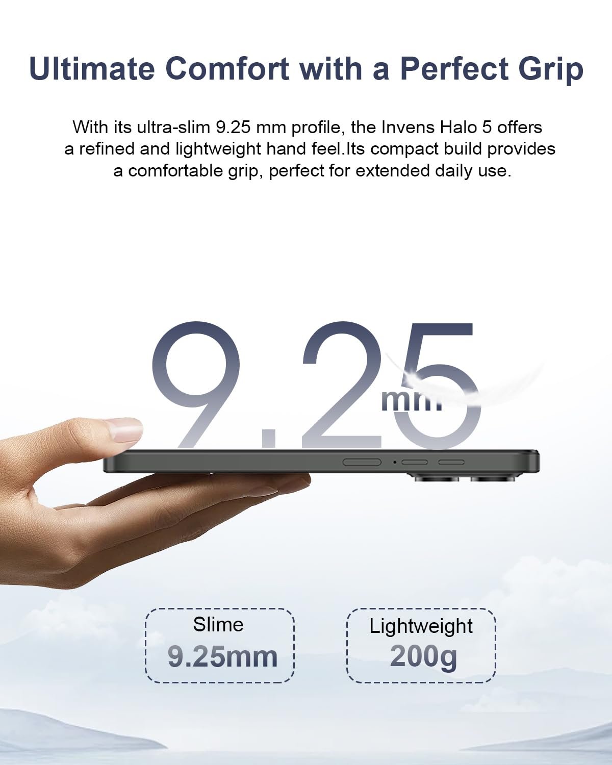 Смартфон invens Halo 5 6.517 дюйма HD+ 5000mAh 7GB+64GB/256GB 8MP+16MP 4G Dual-SIM, фото №6 Смартфон invens Halo 5 6.517 дюйма HD+ 5000mAh 7GB+64GB/256GB 8MP+16MP 4G Dual-SIM, фото №6