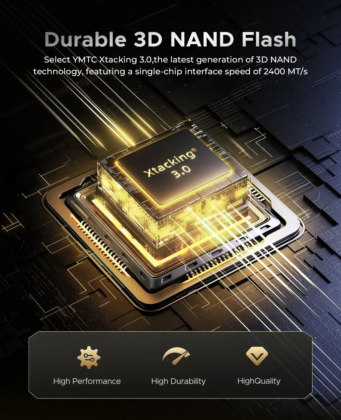 SSD накопитель ORICO IG740-Pro 1TB NVMe 2280 PCIe4x4 7400MB/s, фото №8 SSD накопитель ORICO IG740-Pro 1TB NVMe 2280 PCIe4x4 7400MB/s, фото №8