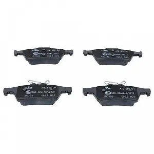 Комплект гальмівних колодок, дискове гальмо ATE Ceramic 13.0470-7195.2 для FORD MAZDA synthetic.ua - Фото 1