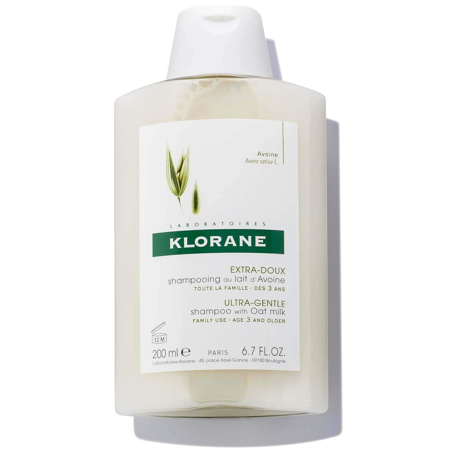 Шампунь Klorane Ultra Gentle с овсяным молочком 200 мл, фото №1