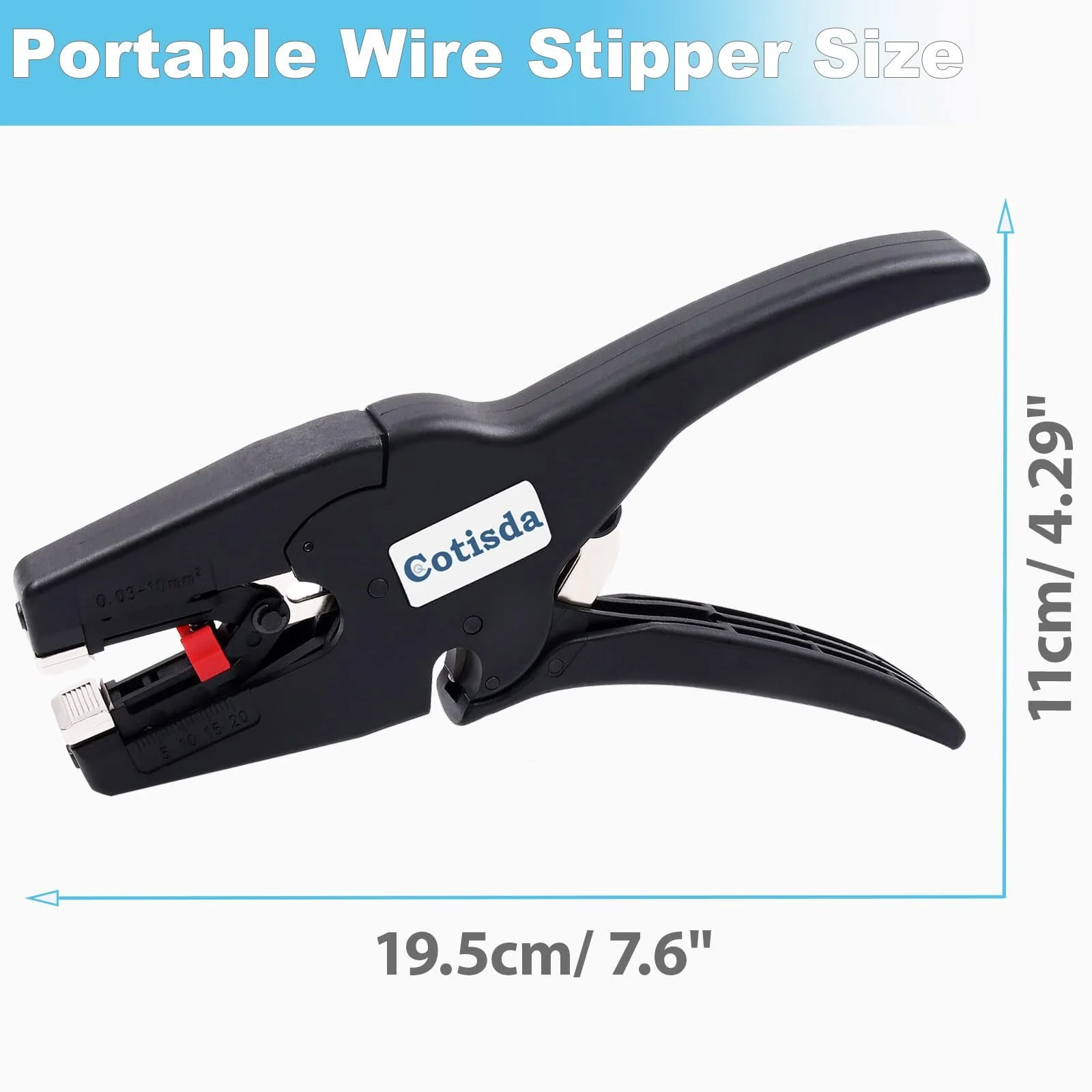 Автоматический стриппер 0.03-10 мм² AWG 32-7 с функцией резки, фото №3