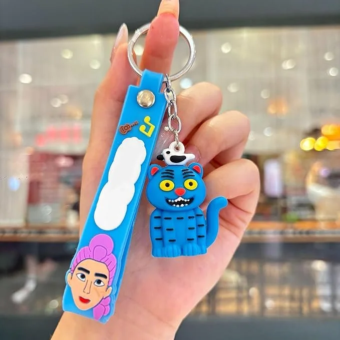 Брелок Кейпоп мисливці на демонів Дерпі Derpy K-Pop Demon Hunters Huntr/x дитячий на рюкзак ключі іграшка 5 см, фото №2