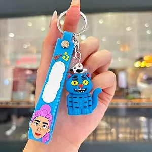 Брелок Кейпоп мисливці на демонів Дерпі Derpy K-Pop Demon Hunters Huntr/x дитячий на рюкзак ключі іграшка 5 см synthetic.ua - Фото 1