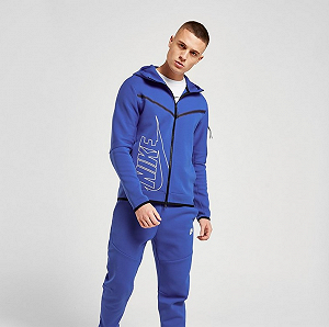 Толстовка Nike TCH FLC HOODIE FZ WR GR L - Фото 1