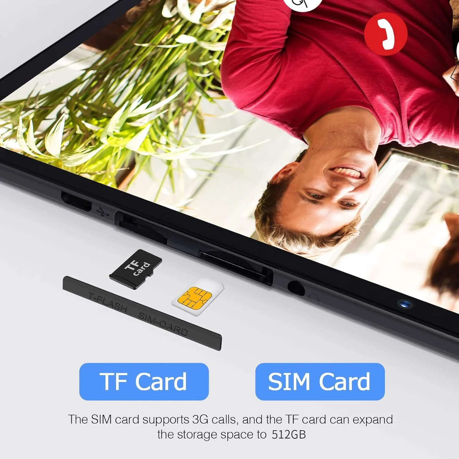 Планшет 10.1" Pritom M10 2+2/64Gb 3G 1-SIM Android 13 6000 mAh Сірий, фото №2 Планшет 10.1" Pritom M10 2+2/64Gb 3G 1-SIM Android 13 6000 mAh Сірий, фото №2