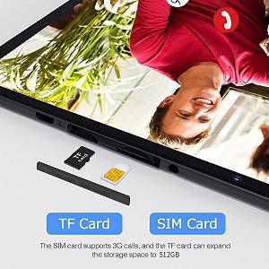 Планшет 10.1" Pritom M10 2+2/64Gb 3G 1-SIM Android 13 6000 mAh Синий synthetic.ua - Фото 1