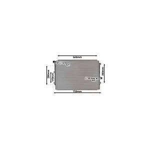 Радіатор охолодження двигуна VAN WEZEL 58012713 для SKODA VW - Фото 1