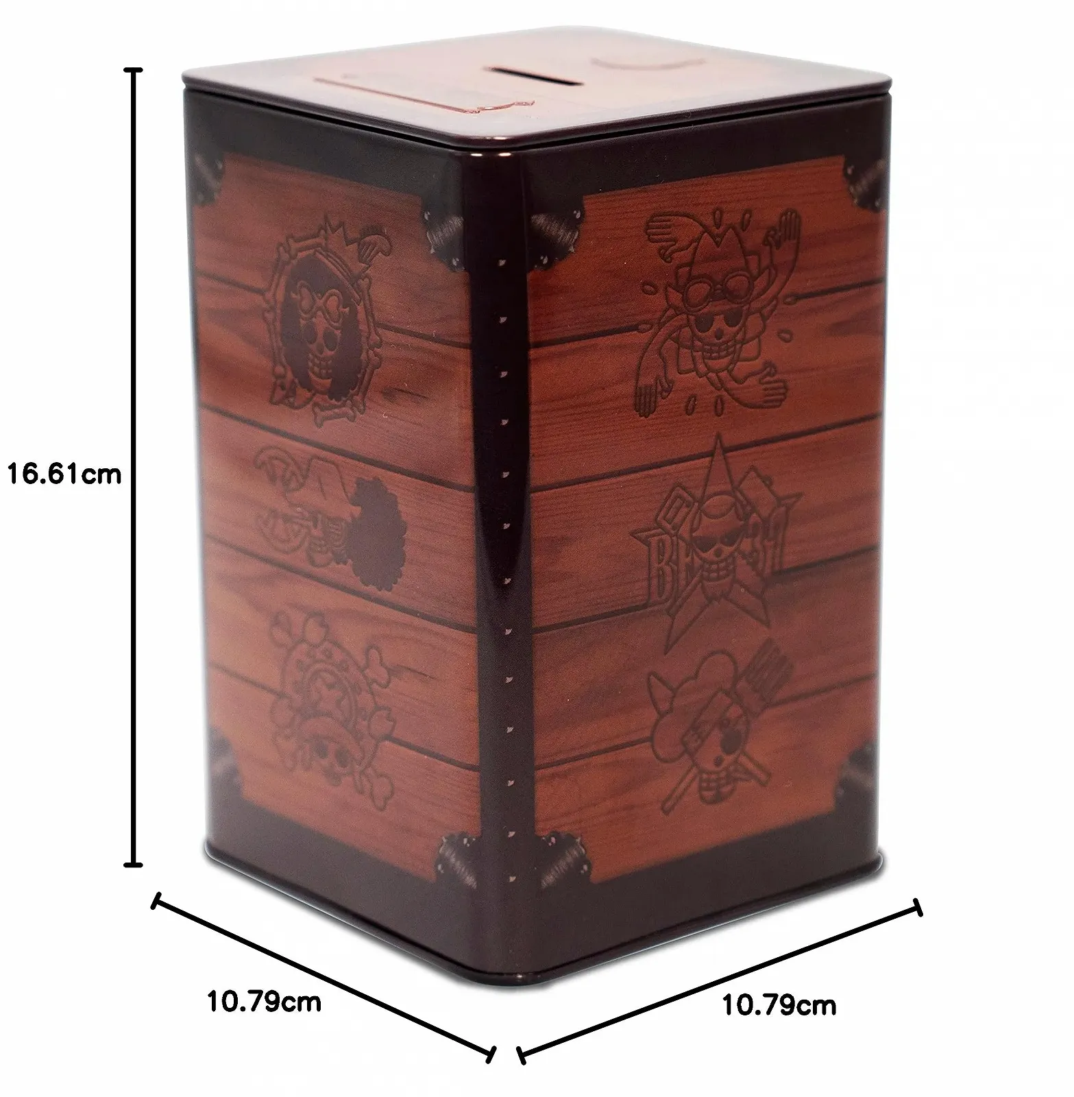 Скарбничка ABYstyle One Piece Straw Hat металева, фото №7