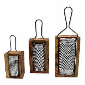 Терка D.O.Mз оливкового дерева, 11 см - Фото 1