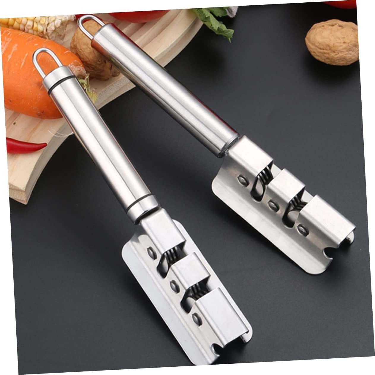 Точилка для ножей VALICLUD Эргономичная Нержавеющая сталь С отверстием для подвешивания, фото №8