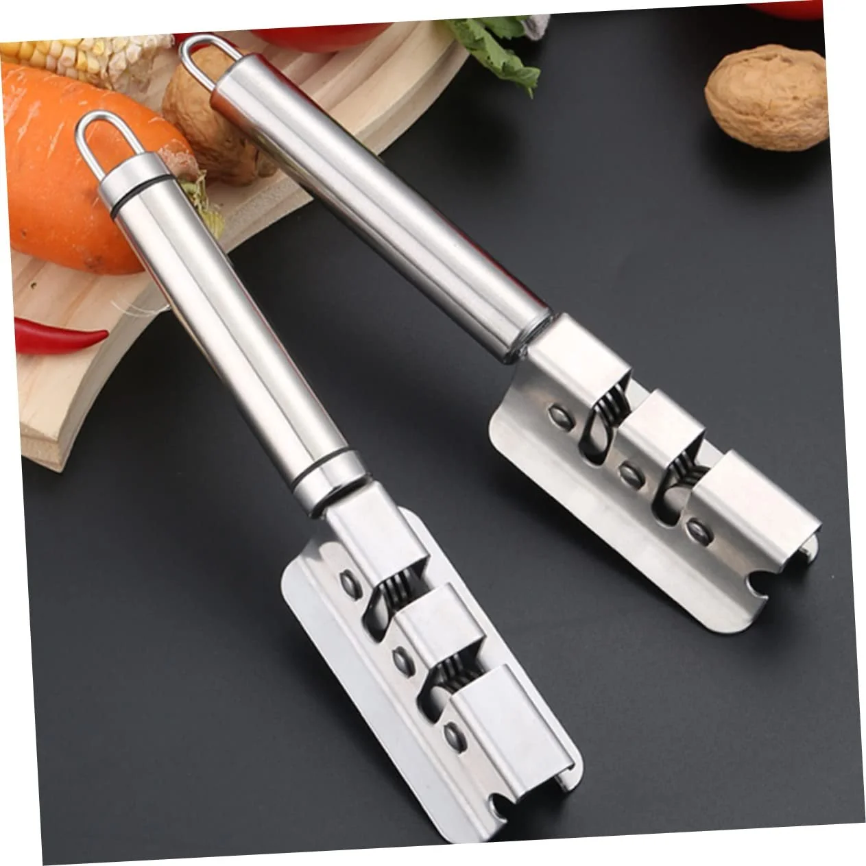 Точило для ножів VALICLUD Ергономічна Нержавіюча сталь З отвором для підвішування, фото №8