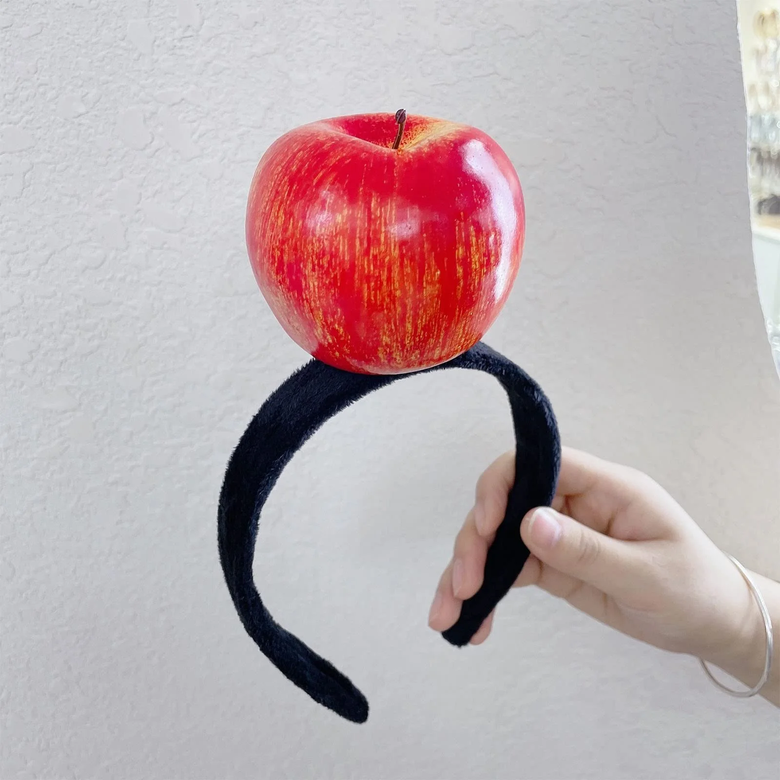 Обруч для волосся Мультяшні фрукти та овочі Морква, фото №2