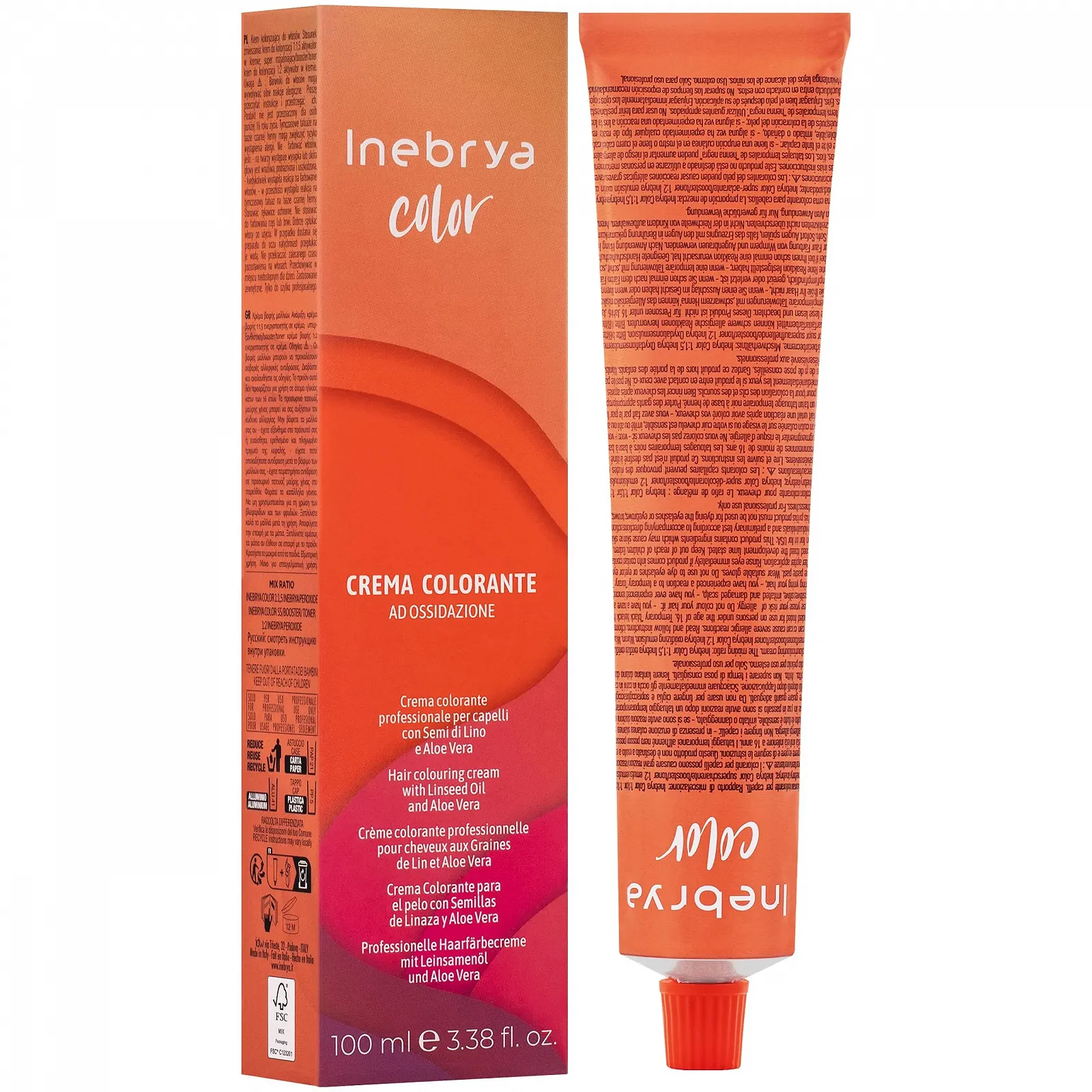 Краска для волос INEBRYA 8/34, фото №1