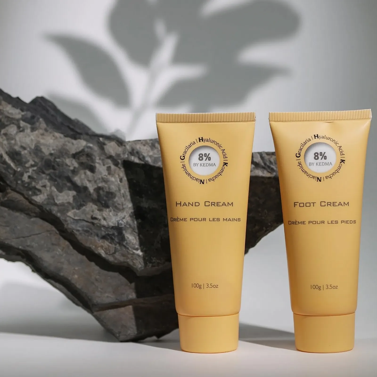 Крем для рук и ног 8% Набор для увлажнения и восстановления - Комбуча, гиалуроновая кислота и ниацинамид - для всех типов кожи - 2 x 100 г, фото №7