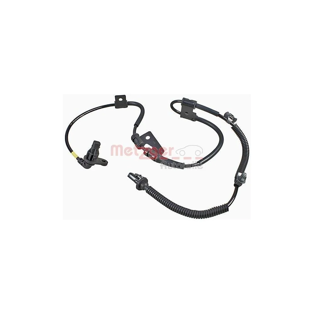 Датчик частоти обертання колеса METZGER 09001449 для HYUNDAI IKA, передня вісь справа, фото №1