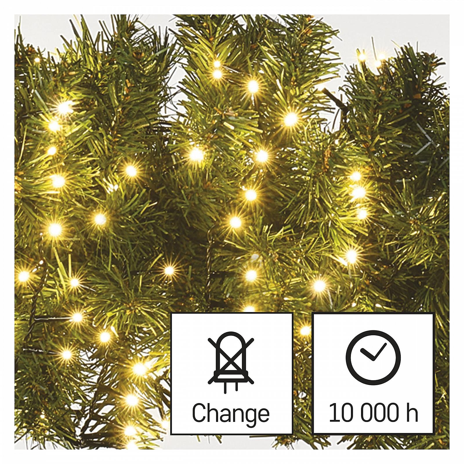 LED Гірлянда EMOS 8 м 400 LED Теплий Білий, фото №4