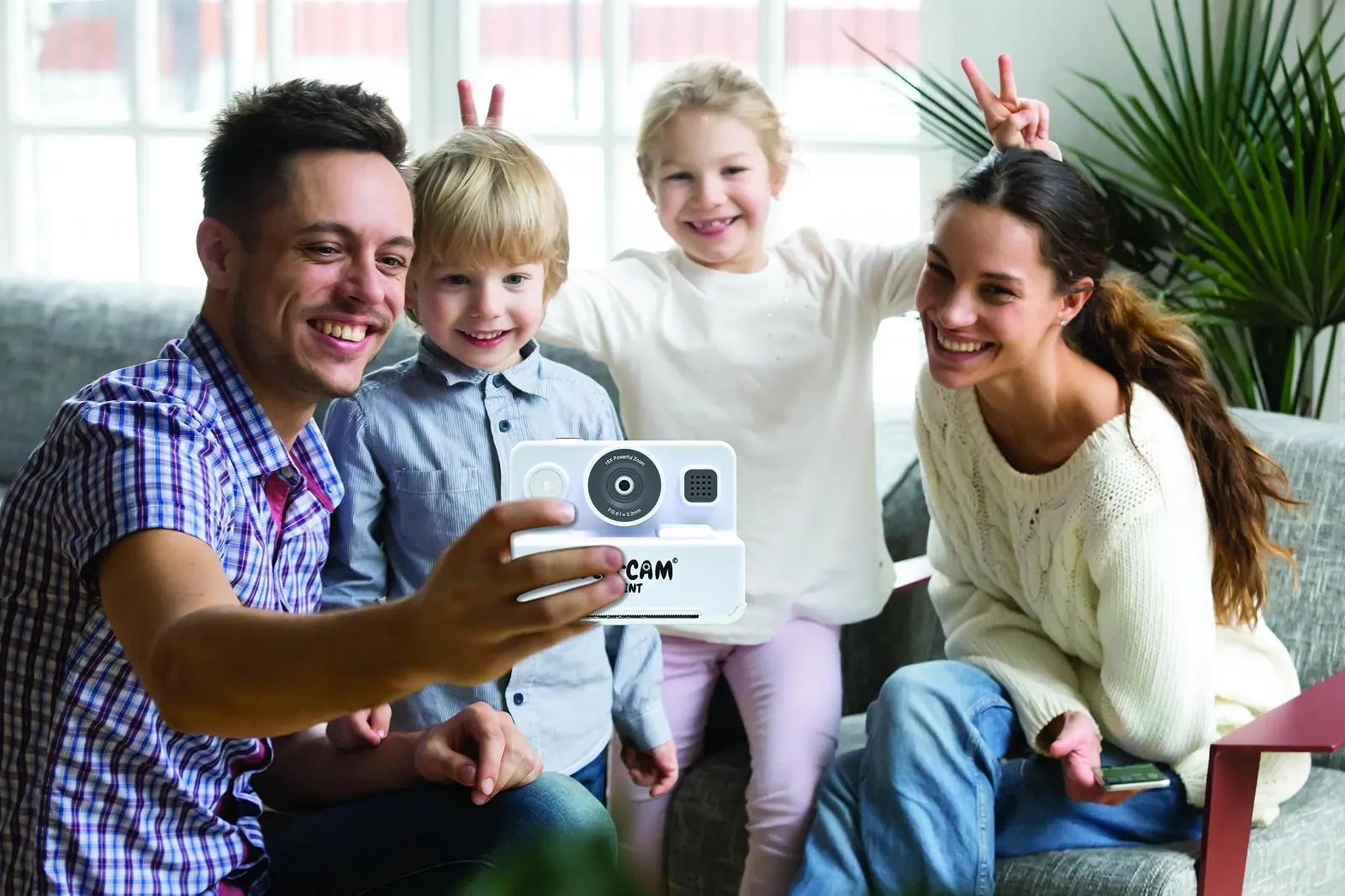 Камера мгновенной печати Lexibook StarCAM DJ160LXB HD с набором для декора и картой 32GB White, фото №6