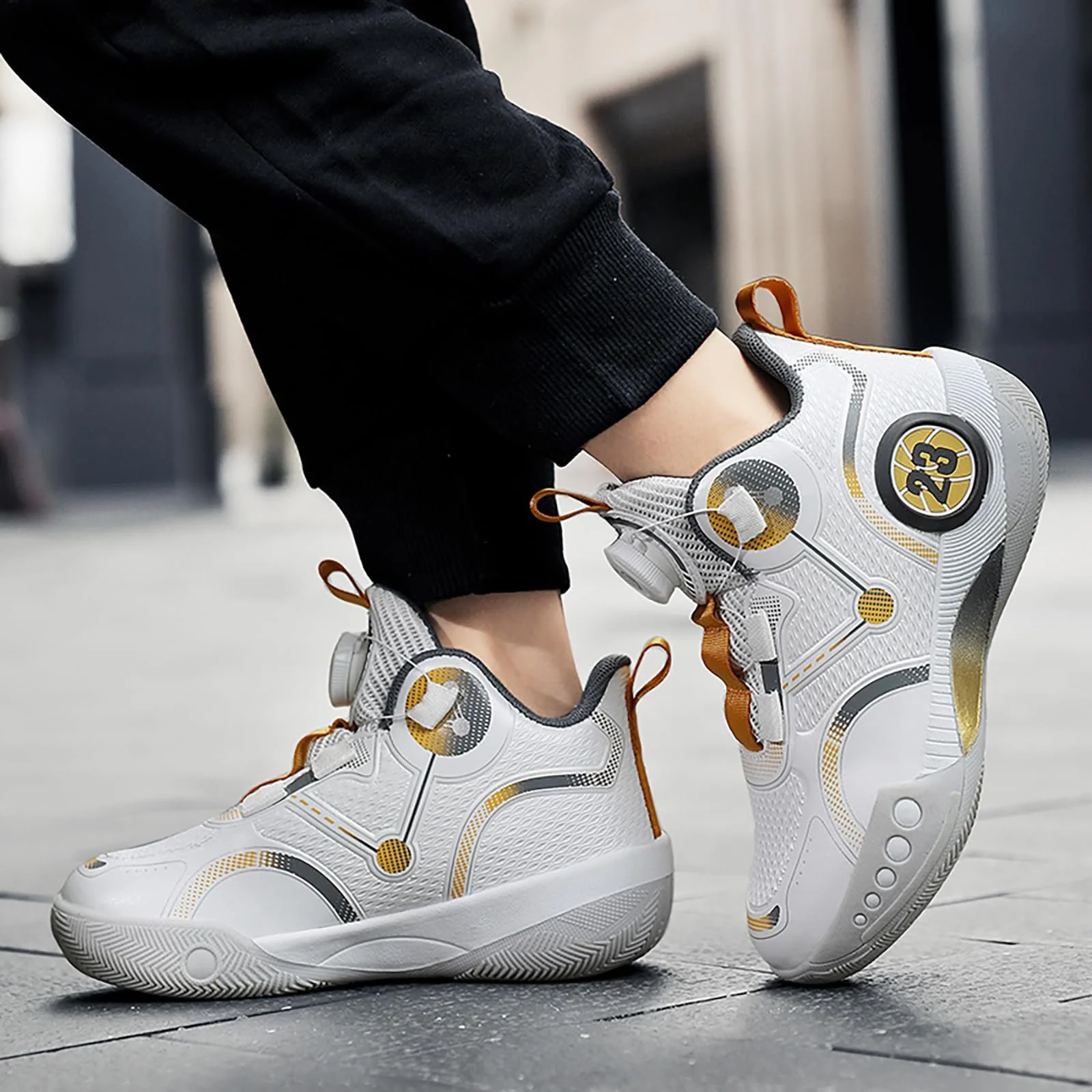 Детские Баскетбольные Кроссовки для Мальчиков, Спортивные Кроссовки для Девочек, Легкие, Дышащие Кроссовки с Высоким Верхом, Детская Обувь с Поворотным Механизмом, фото №7 Детские Баскетбольные Кроссовки для Мальчиков, Спортивные Кроссовки для Девочек, Легкие, Дышащие Кроссовки с Высоким Верхом, Детская Обувь с Поворотным Механизмом, фото №7