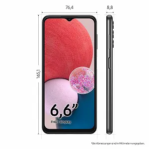 Смартфон Samsung Galaxy A13 6.6 дюйма 4GB RAM 64GB 5000 mAh Black synthetic.ua - Фото 1