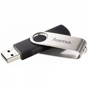 Купити USB-флеш-накопичувач Hama 128 GB USB 2.0 15МБ/с Сріблястий - Фото 1 USB-флеш-накопичувач Hama 128 GB USB 2.0 15МБ/с Сріблястий - Фото 1