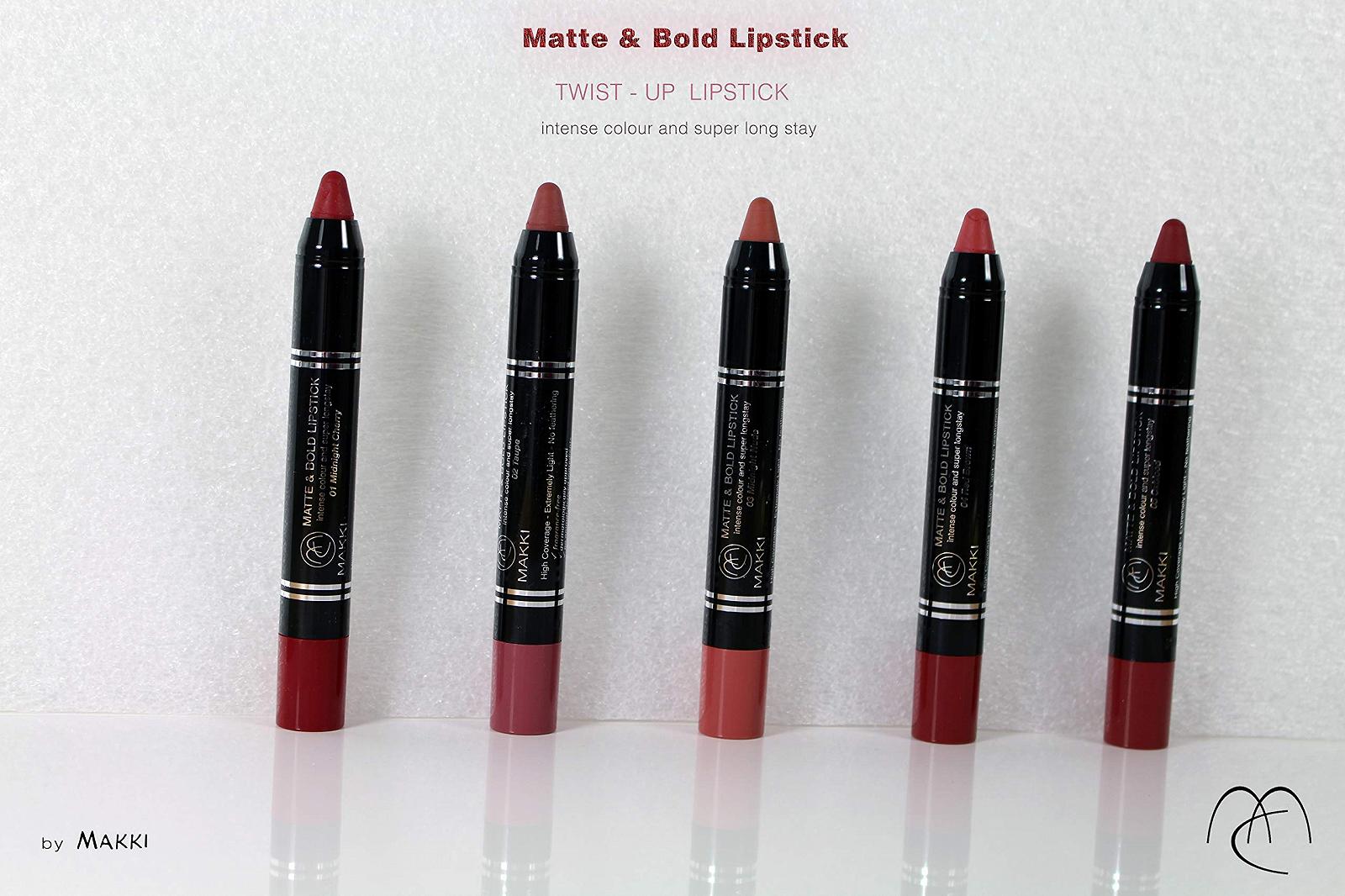 Помада Makki Oxblood Matte and Bold Twist-up Intense Colour Velvety Finish, фото №4 Помада Makki Oxblood Matte and Bold Twist-up Intense Colour Velvety Finish, фото №4