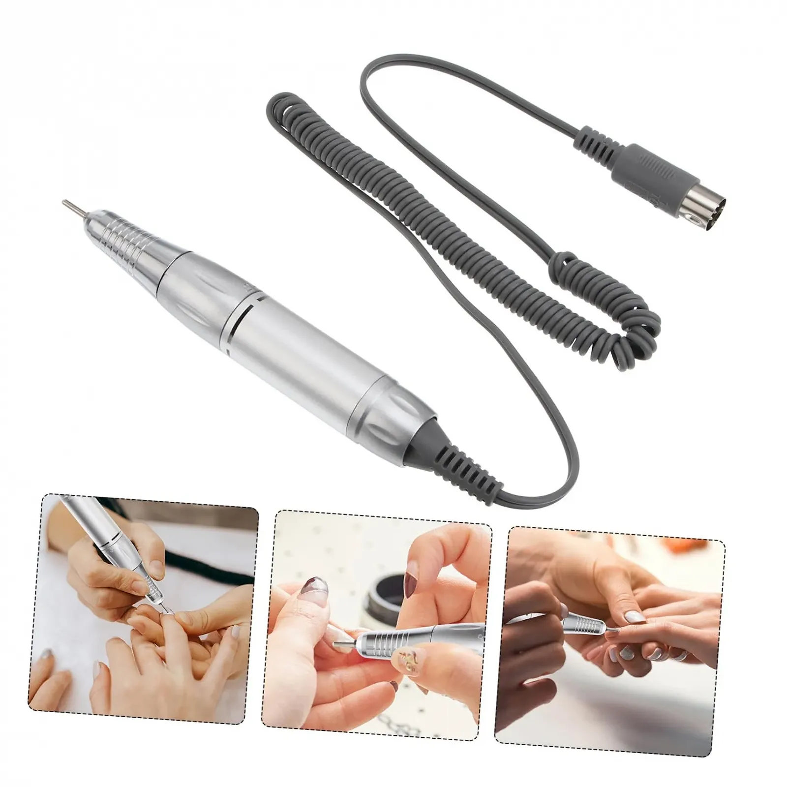 Электрический набор для маникюра и педикюра CALLARON, низкая вибрация, низкий уровень шума, высококачественный материал, фото №6 Электрический набор для маникюра и педикюра CALLARON, низкая вибрация, низкий уровень шума, высококачественный материал, фото №6