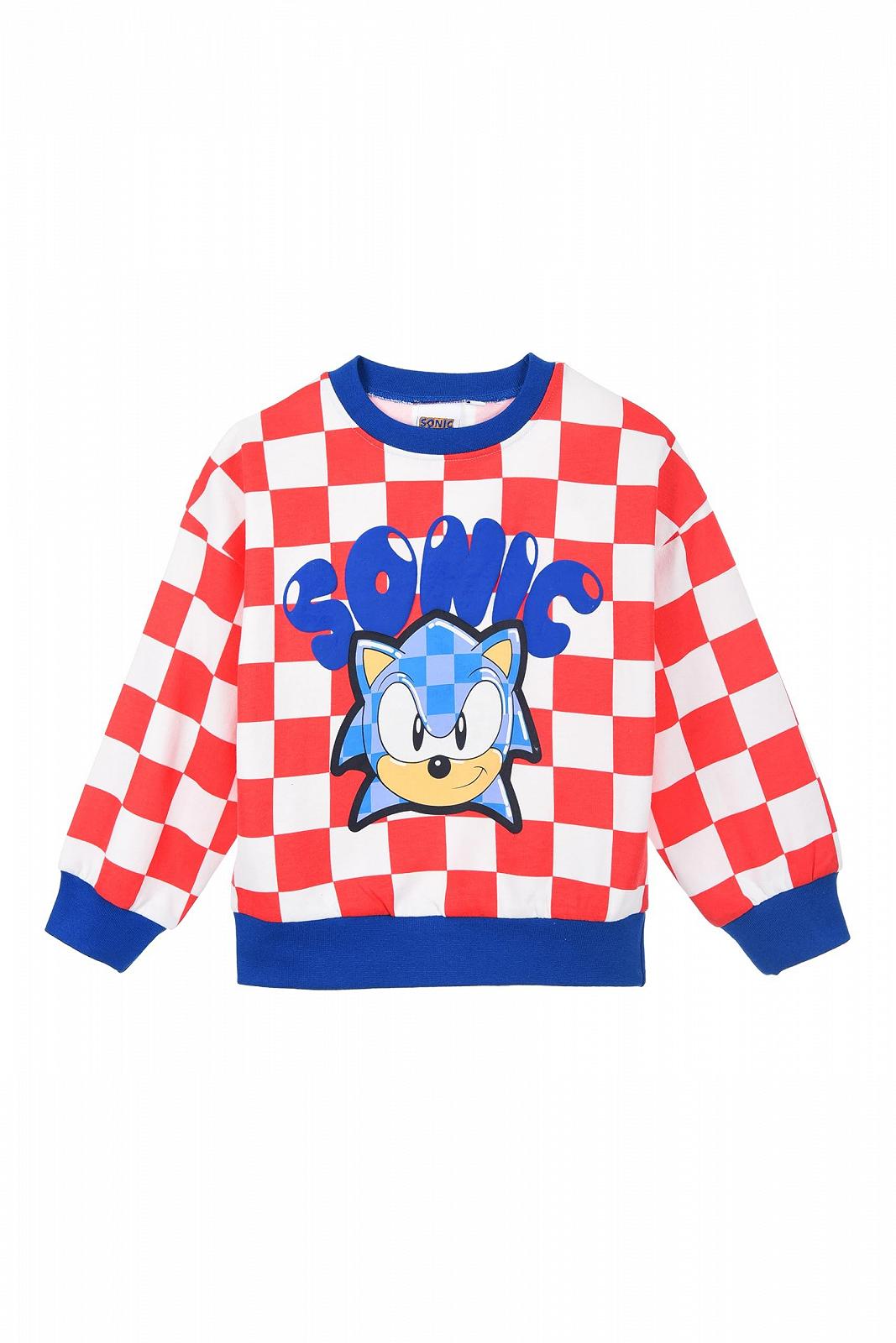 Джемпер Sonic The Hedgehog Хлопковый для мальчиков Подарок для детей Размеры от 4 до 12 лет, фото №1