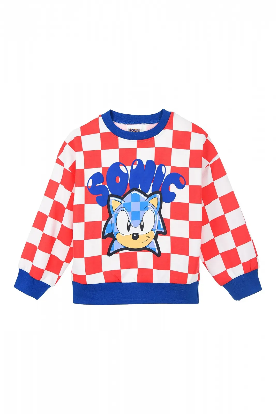 Толстовка eplusm Sonic The Hedgehog для хлопчиків з флісовим капюшоном і принтом Sonic, фото №1