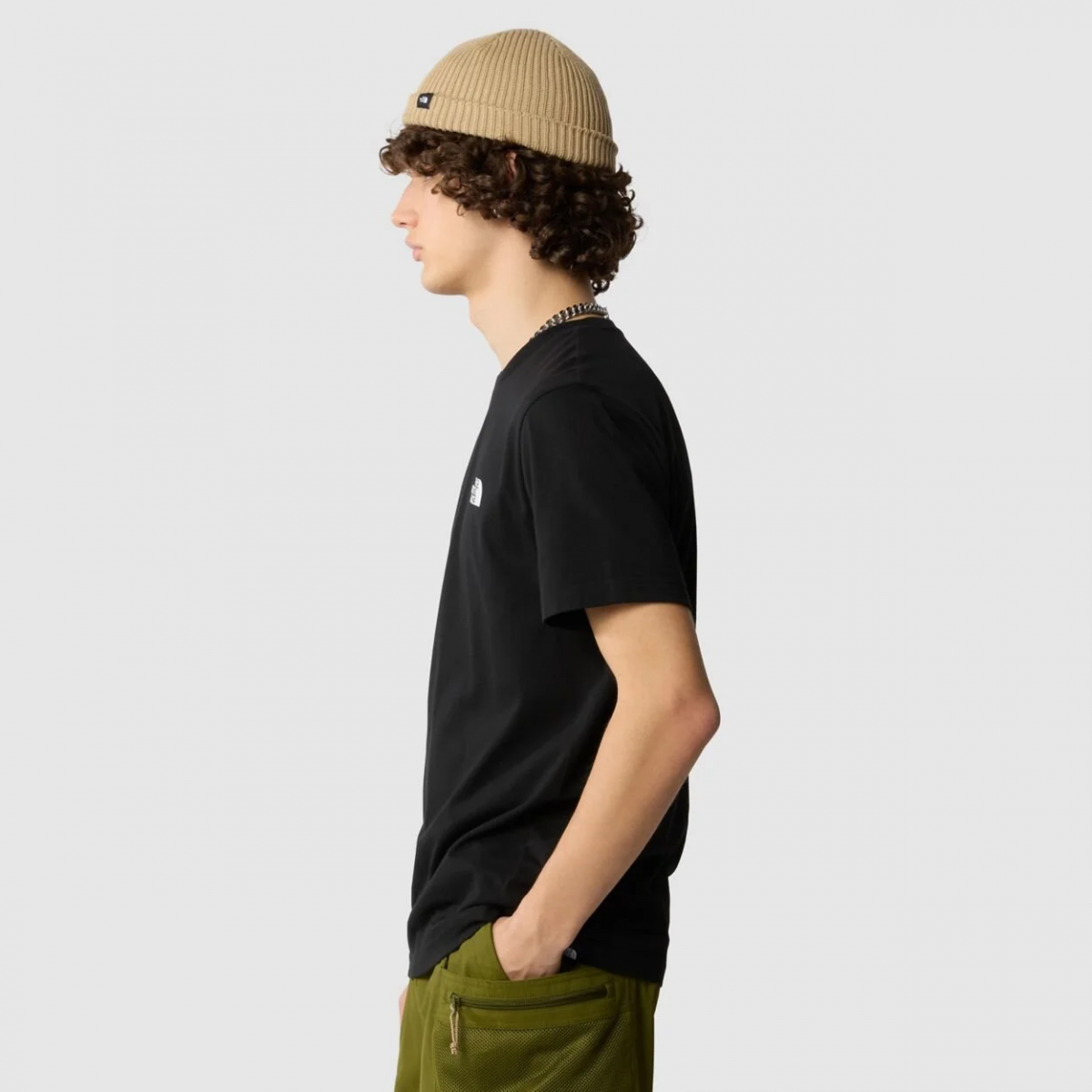 Футболка MEN’S SIMPLE DOME TEE 0A87NGJK31 THE NORTH FACE Чорний L, фото №2