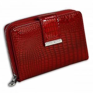 Кошелек Женский Dragon Leather OPJ711R Кожа Красный 9 x 3 x 12 см - Фото 1