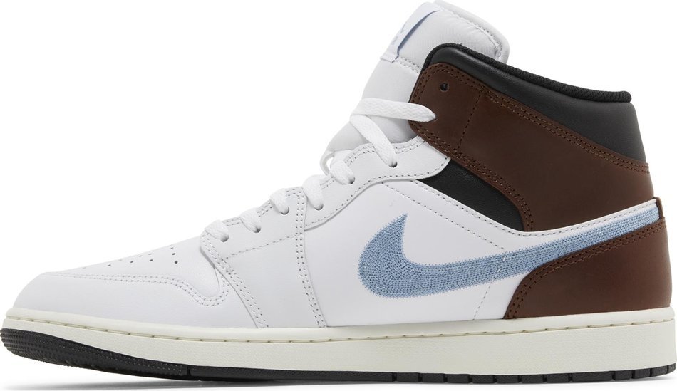 Кросівки Air Jordan 1 Retro Mid SE 'Brown Blue Grey' 40.5, фото №1
