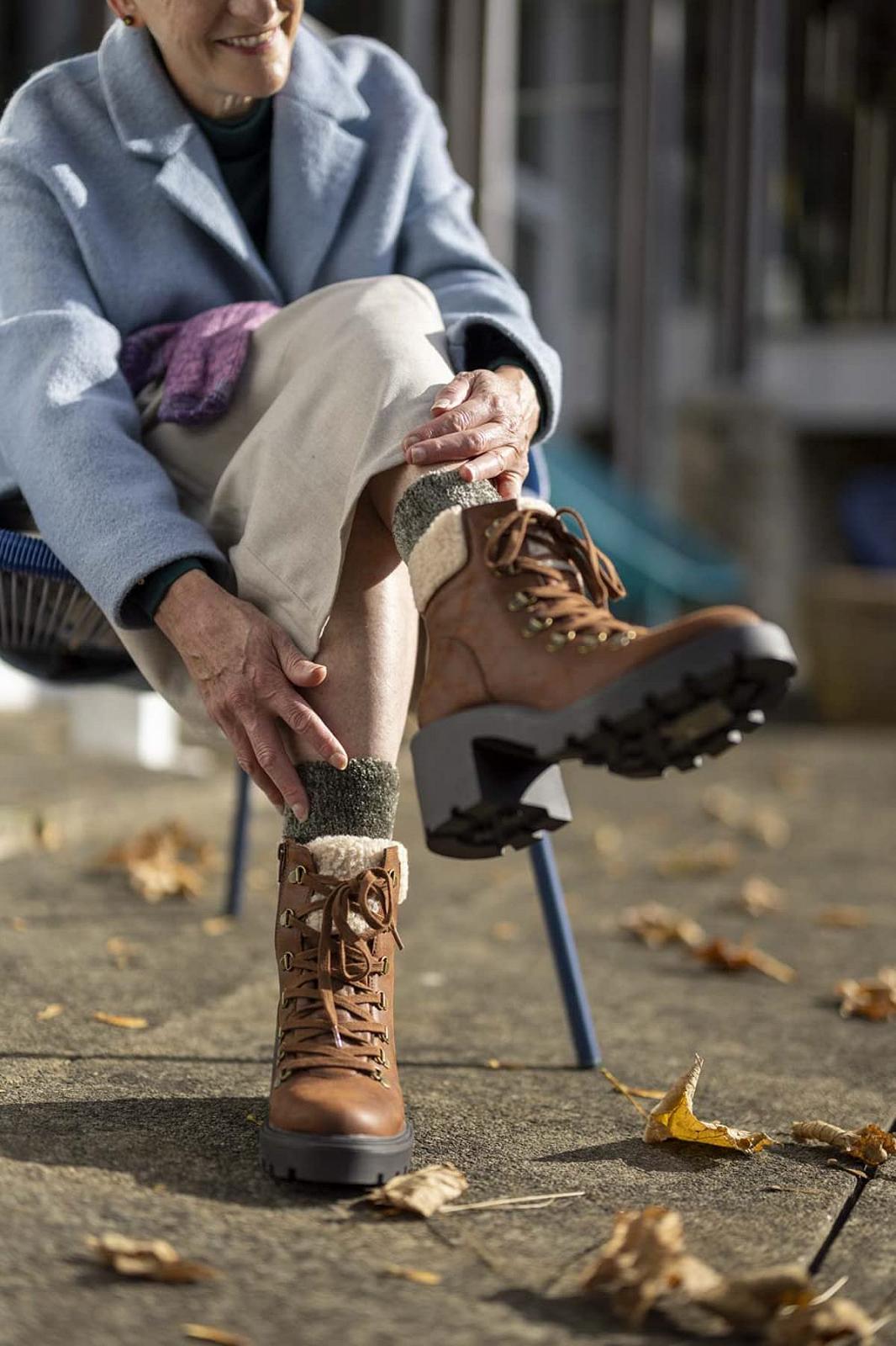 Шкарпетки для чобіт жіночі SockShop Chenille, 2 пари, фото №4