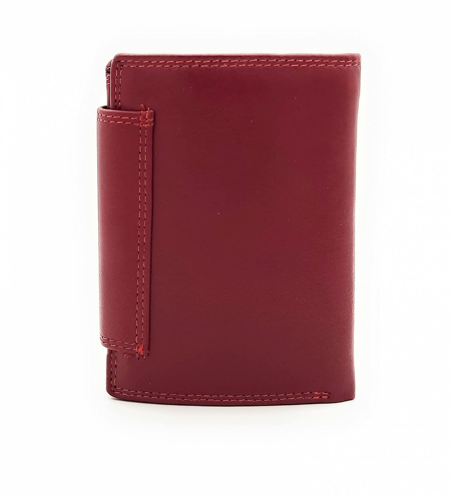 Кошелек Женский из Кожи Genuine Leather Classic Red, красный, фото №6