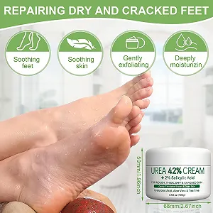 Крем для ног Urea 42% Urea с алое вера и маслом чайного дерева 100 г synthetic.ua - Фото 1