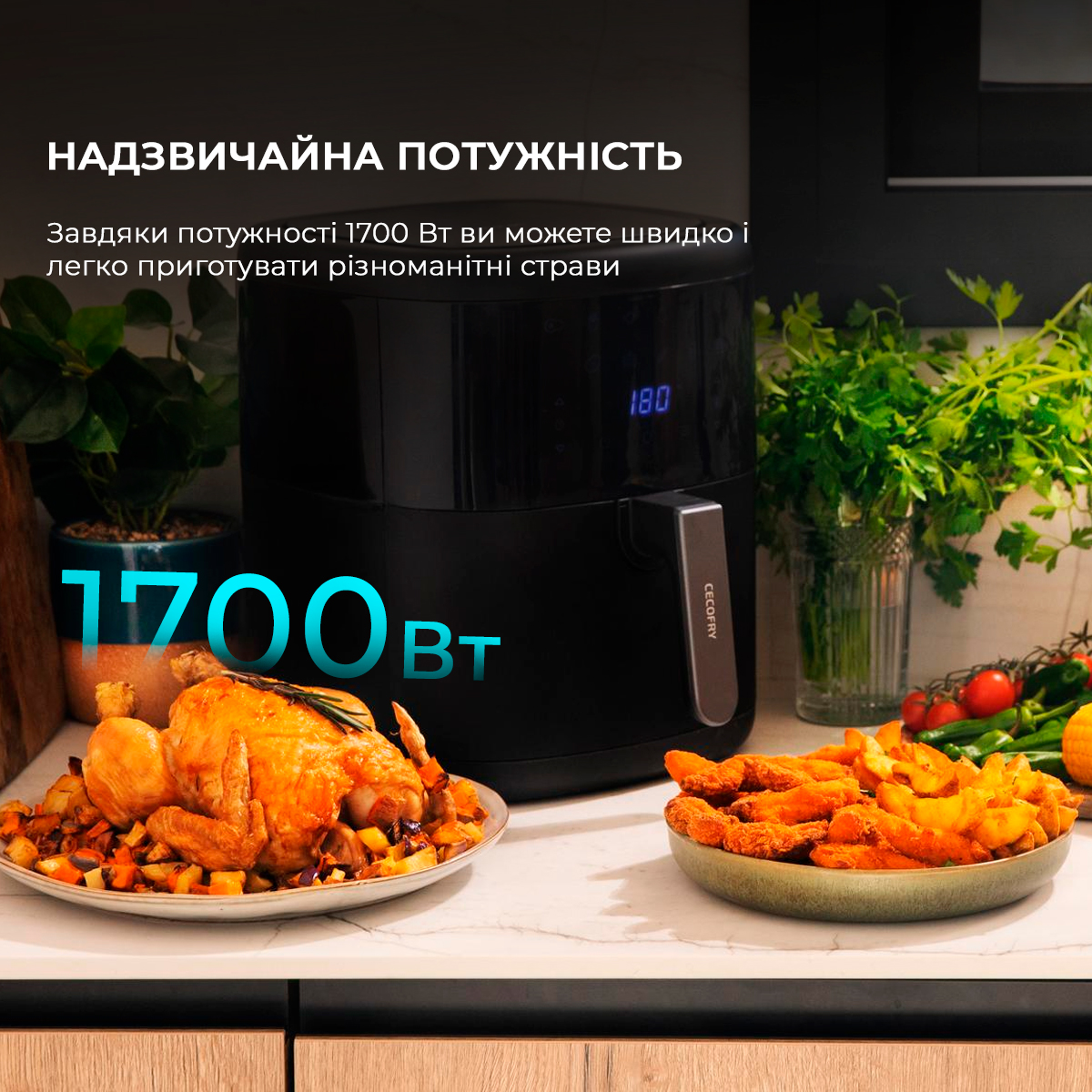 Мультипіч CECOTEC Cecofry Bombastik 6000 Full, фото №6 Мультипіч CECOTEC Cecofry Bombastik 6000 Full, фото №6