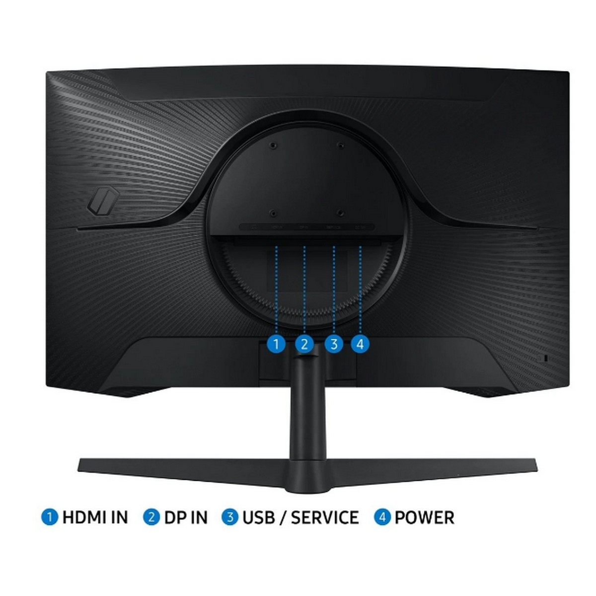 Монiтор TFT SAMSUNG LS32CG550EIXCI VA/2К/HDMI/DP/1ms/165Гц, фото №3