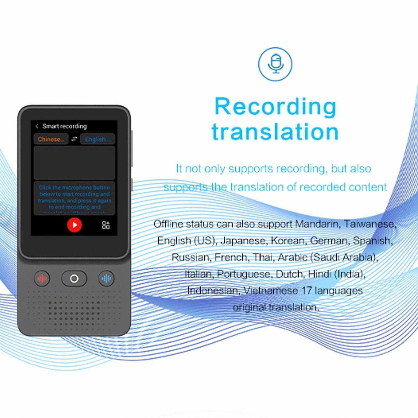 2-сторонній перекладач в реальному часі 138 мовами, Голосовий, фото №4 2-сторонній перекладач в реальному часі 138 мовами, Голосовий, фото №4